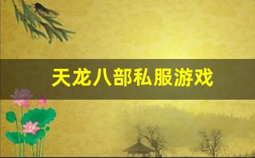 天龙私服：天龙八部私服游戏(天龙八部游戏号交易平台) (3)