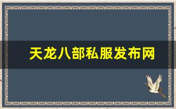 天龙八部私服发布网(天龙八部官网首页) (6)